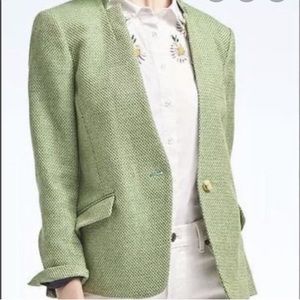 {Banana Republic} tweed blazer coat